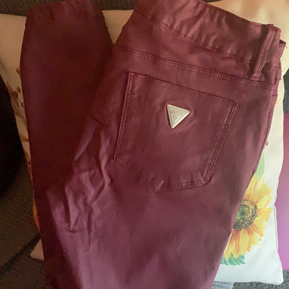Guess Medium Rise Ankle Skinny